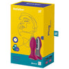 Rotator plug 2 con plug vibrador app rojo