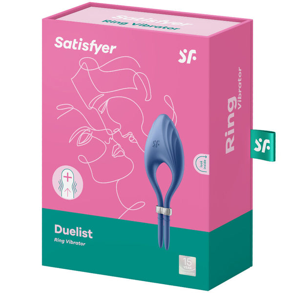 Duelist anillo vibrador gris