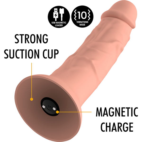 Asher original dildo m vibrador compatible con watchme tecnología inalámbrica