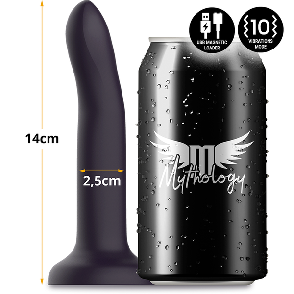 Mythology duman mystic dildo s vibrador compatible con watchme tecnología inalámbrica