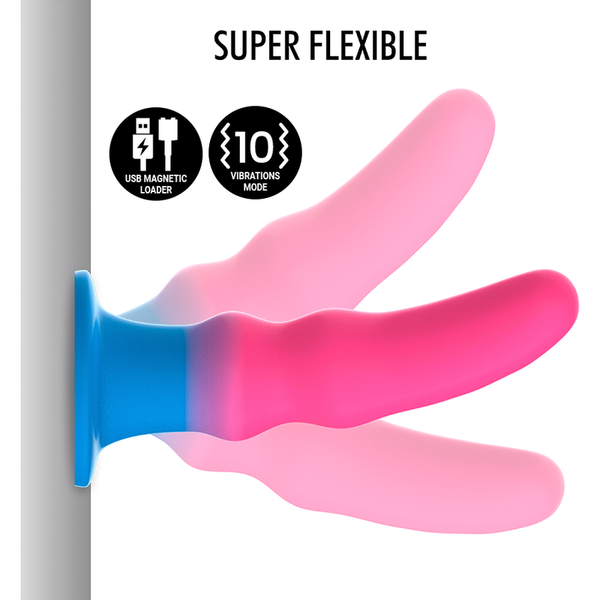 Kuno utopia dildo s vibrador compatible con watchme tecnología inalámbrica