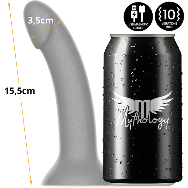 Rune majestic dildo s vibrador compatible con watchme tecnología inalámbrica
