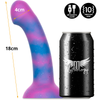 Dion galactic dildo m vibrador compatible con watchme tecnología inalámbrica