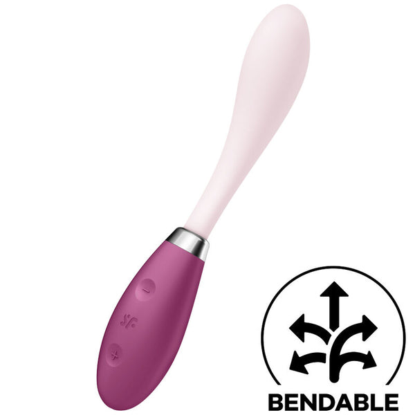 Vibrador Flex 3 para Punto G rojo