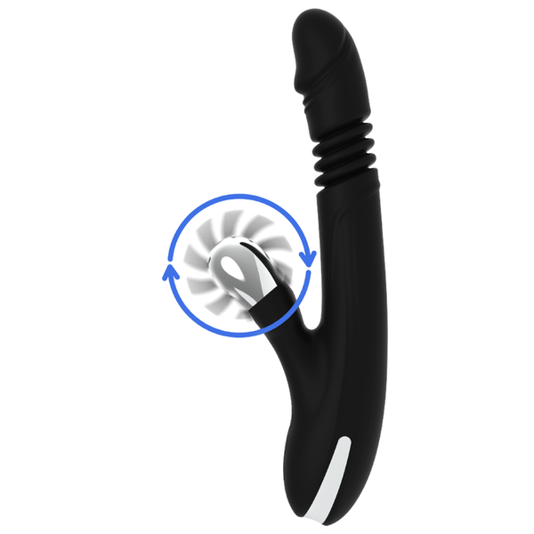 Vibrador rabbit Reed con movimiento arriba y abajo