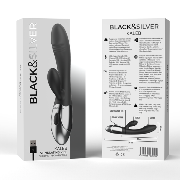 Kaleb vibrador rabbit silicon milti función