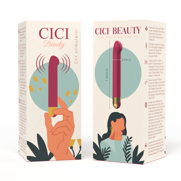 Cici premium silicone clit stimulator