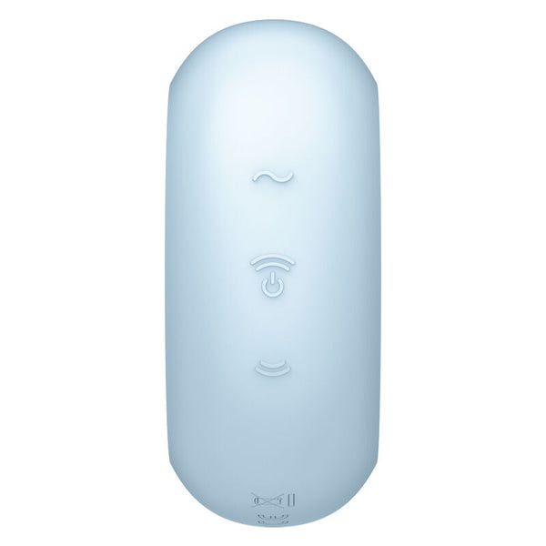 Vibrador doble azul satisfyer pro to go 3 estimulador y