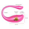 Nairobi huevo vibrador negro