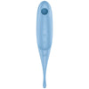 Vibrador azul satisfyer twirling pro estimulador y