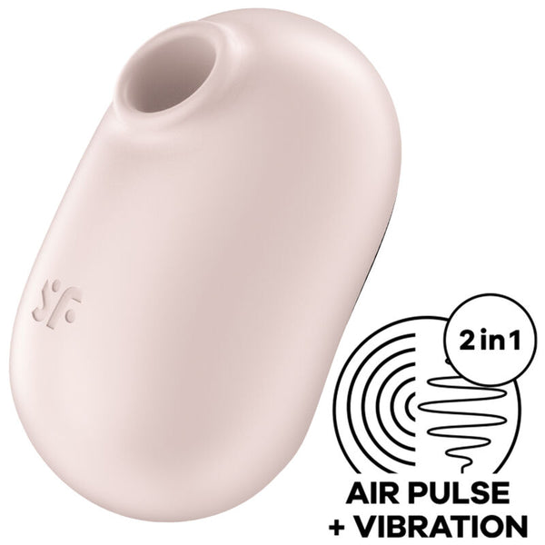 Vibrador doble morado satisfyer pro to go 2 estimulador y