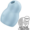 Vibrador doble azul satisfyer pro to go 1 estimulador y