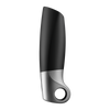 Satisfyer power masturbador negro y plata