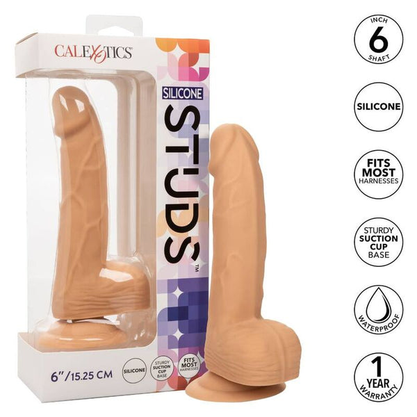 Calexotics silicone studs 15.24 cm skin