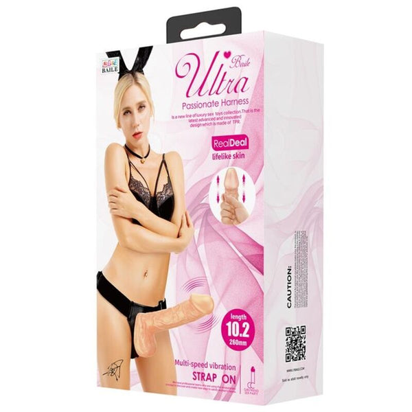 Baile ultra passionate arnés 26 cm natural