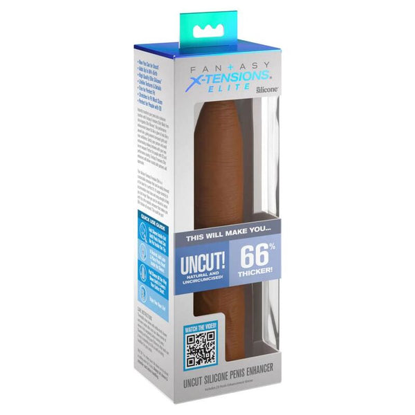 Extensión para el pene Pipedreams 17,78 cm caramelo