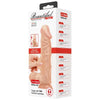 Baile beautiful encounter buraq dildo realístico flexible 24 cm natural
