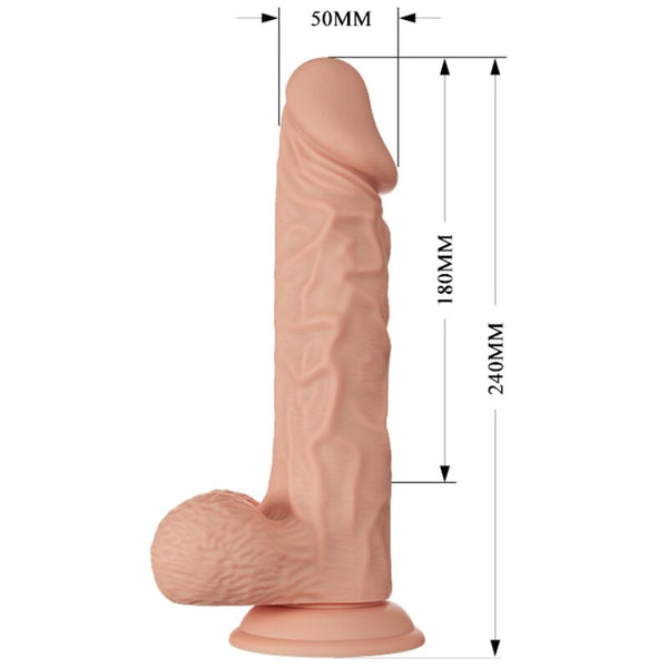Baile beautiful encounter buraq vibración 24 cm natural
