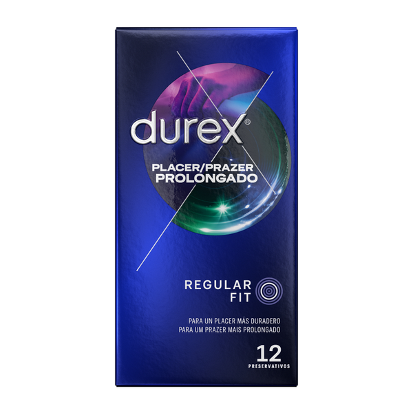 Durex placer prolongado retardante 12 unidades