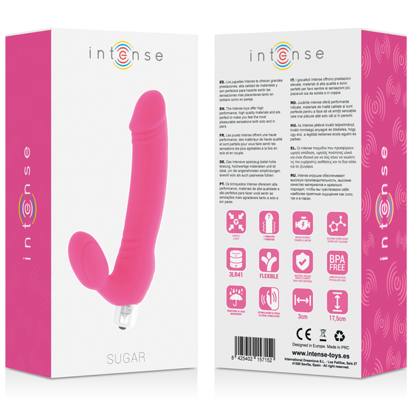 Intense sugar seven speeds silicone fushsia