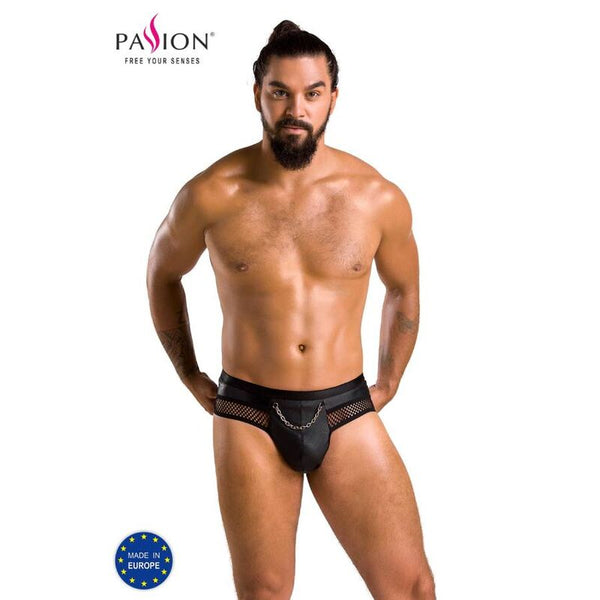 Passion 030 slip abierto tom negro s m