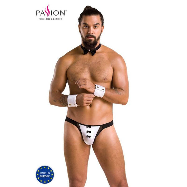 Passion 036 slip alfrojo negro s m