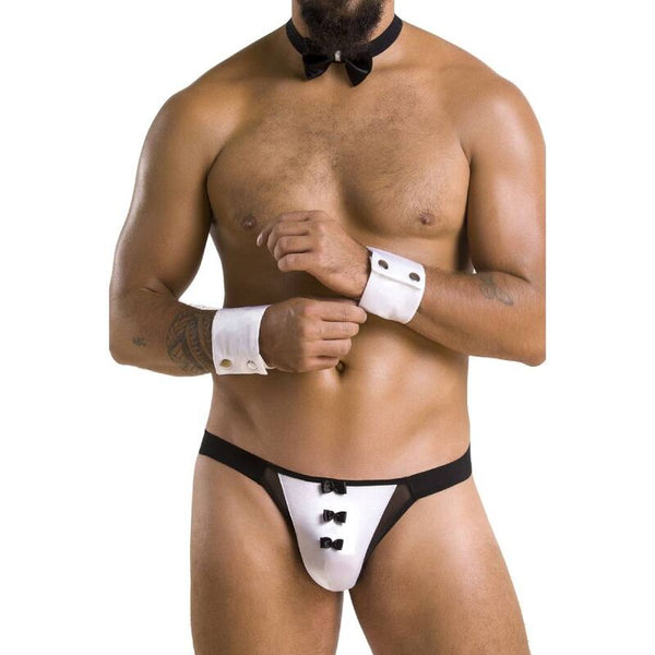 Passion 036 slip alfrojo negro s m