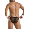 Passion 036 slip alfrojo negro s m