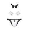Passion 036 slip alfrojo negro s m