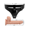 Pretty briefs arnés universal con dildo jerry 21.8 cm natural