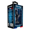 Plug anal vibrador de silicona negro