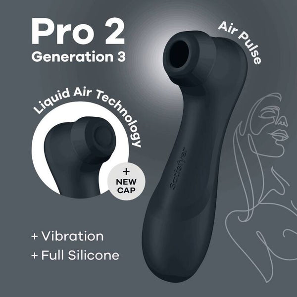 Satisfyer pro 2 generación 3 liquid air technology lila