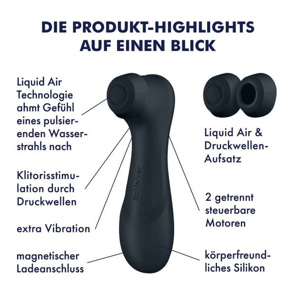 Satisfyer pro 2 generación 3 liquid air technology lila
