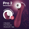 Satisfyer pro 2 generación 3 lila bluetooth y app