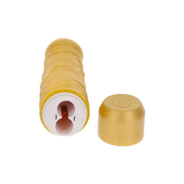 Gold dicker original vibrador dorado