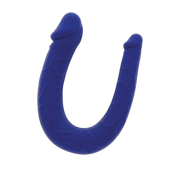 Get mini double dong realístico azul