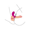 Anillo vibrador para parejas fucsia