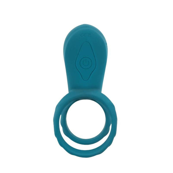 Anillo vibrador para parejas verde