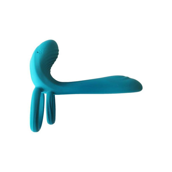 Anillo vibrador para parejas verde