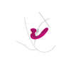 Celestial love vibe estimulador fucsia