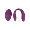 Bound love vibrador para parejas morado