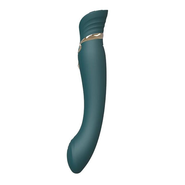 Vibrador Zalo Queen Pulse Wave para Punto G verde