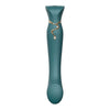 Vibrador Zalo Queen Pulse Wave para Punto G verde