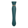 Vibrador Zalo Queen Pulse Wave para Punto G verde