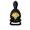 Bayek anillo vibrador control remoto parejas negro