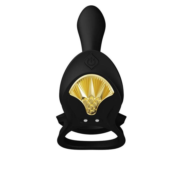 Bayek anillo vibrador control remoto parejas negro