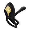 Bayek anillo vibrador control remoto parejas negro