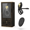 Bayek anillo vibrador control remoto parejas negro