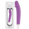 Realista vibrador silicona lila