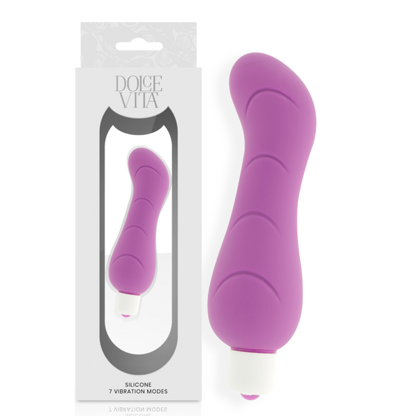 G Spot vibrador silicona lila